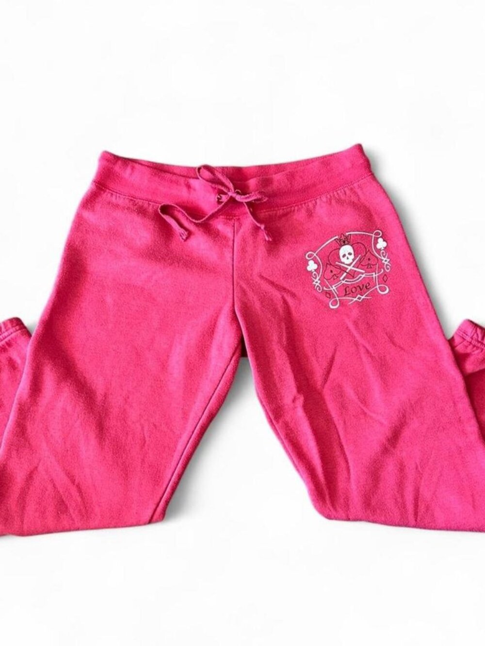 Derek Heart Pinkish Red Capri Sweats